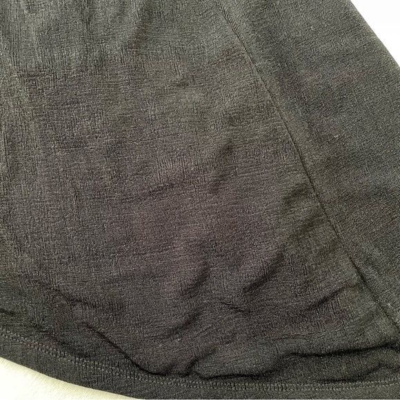 JLUXLABEL black and copper formfitting deep v-neck dress with side split size M - Picture 10 of 10